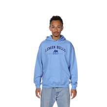 Load image into Gallery viewer, Hoodie: New Léman Bulls Arched Logo