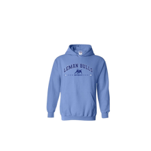 Load image into Gallery viewer, Hoodie: New Léman Bulls Arched Logo