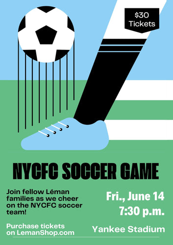 NYCFC Soccer Game Ticket