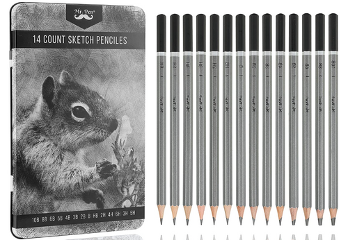 School Supplies: Art Dept. Approved Pencil Set